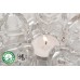 Crystal Heart * Clear Glass Teapot Warmer B-980MK   220518988116